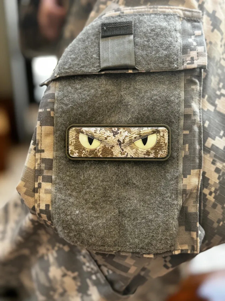 Sentinel Cat Eyes GITD PVC Morale Patch