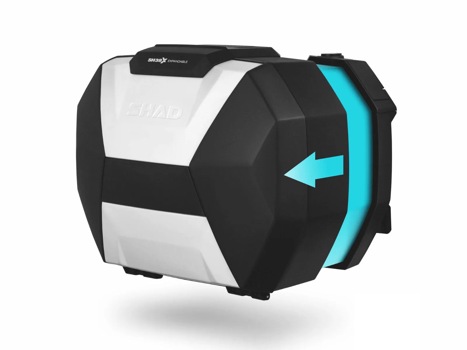 SHAD SH38x Expandable Panniers inc Aluminium Covers