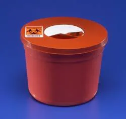 Sharps Containers 2&5 Quart Multi-Purpose with Rotor Opening Lid by Cardinal Health