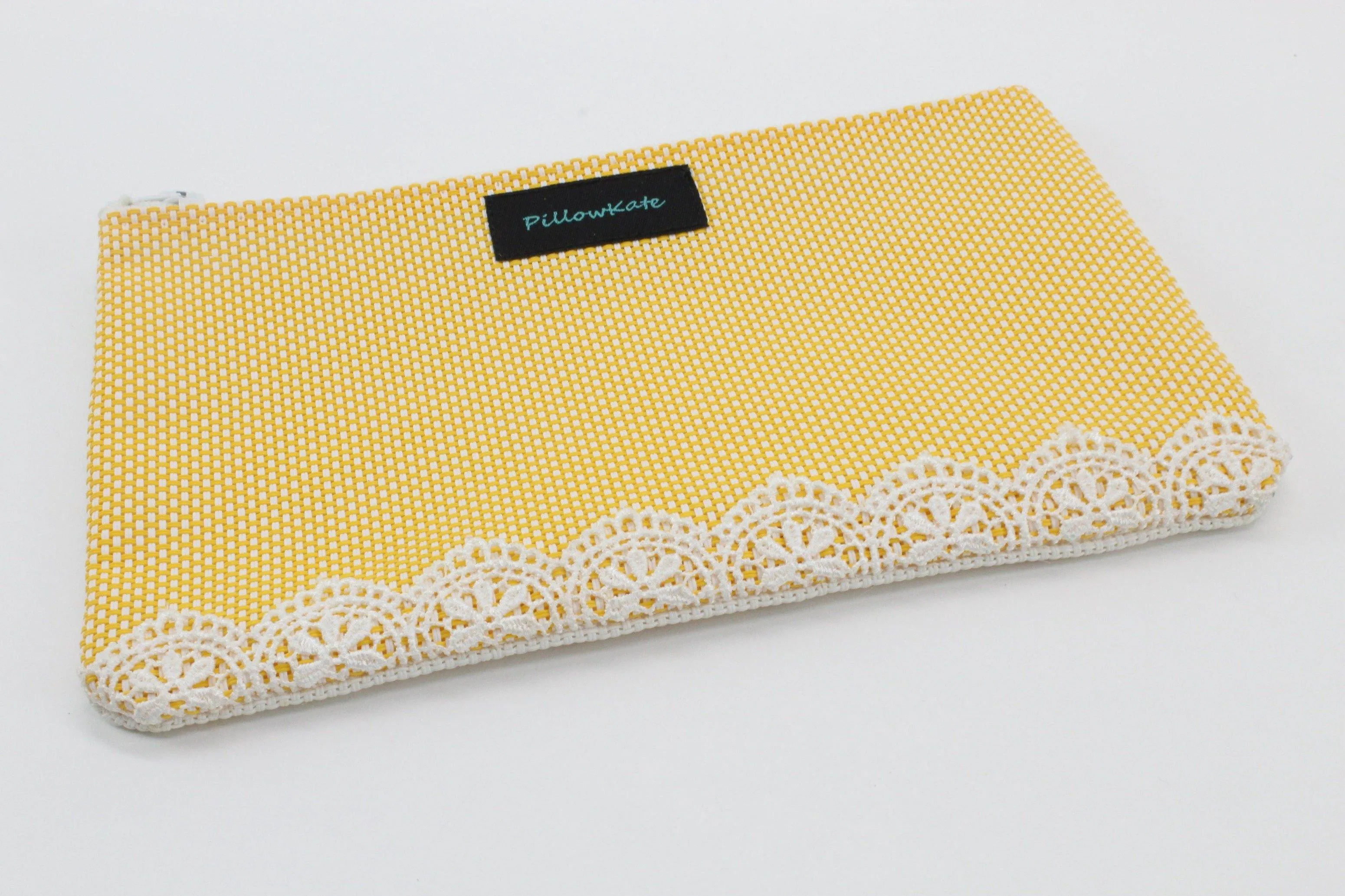 Sicily Lace Trim Pouch