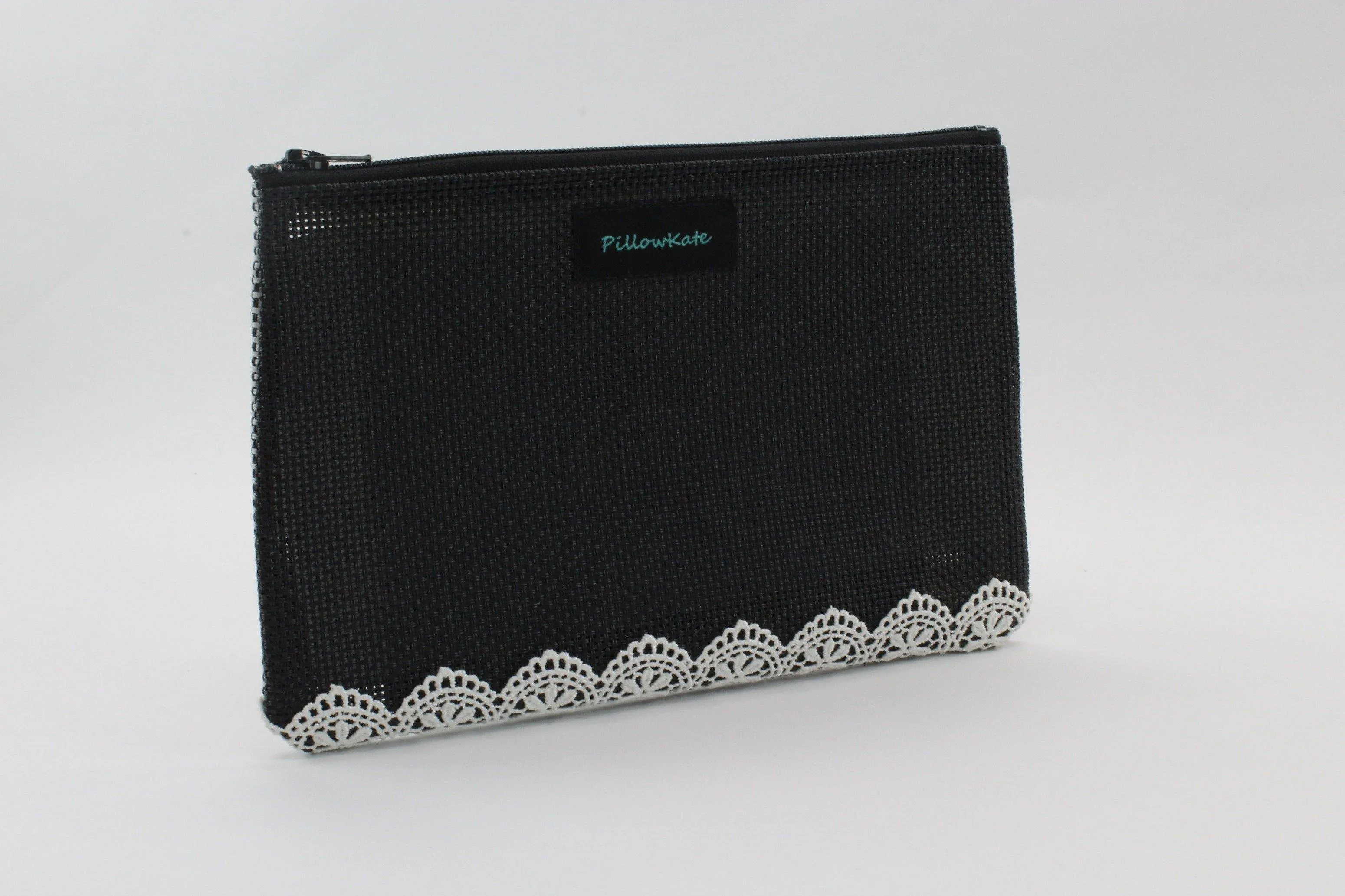 Sicily Lace Trim Pouch