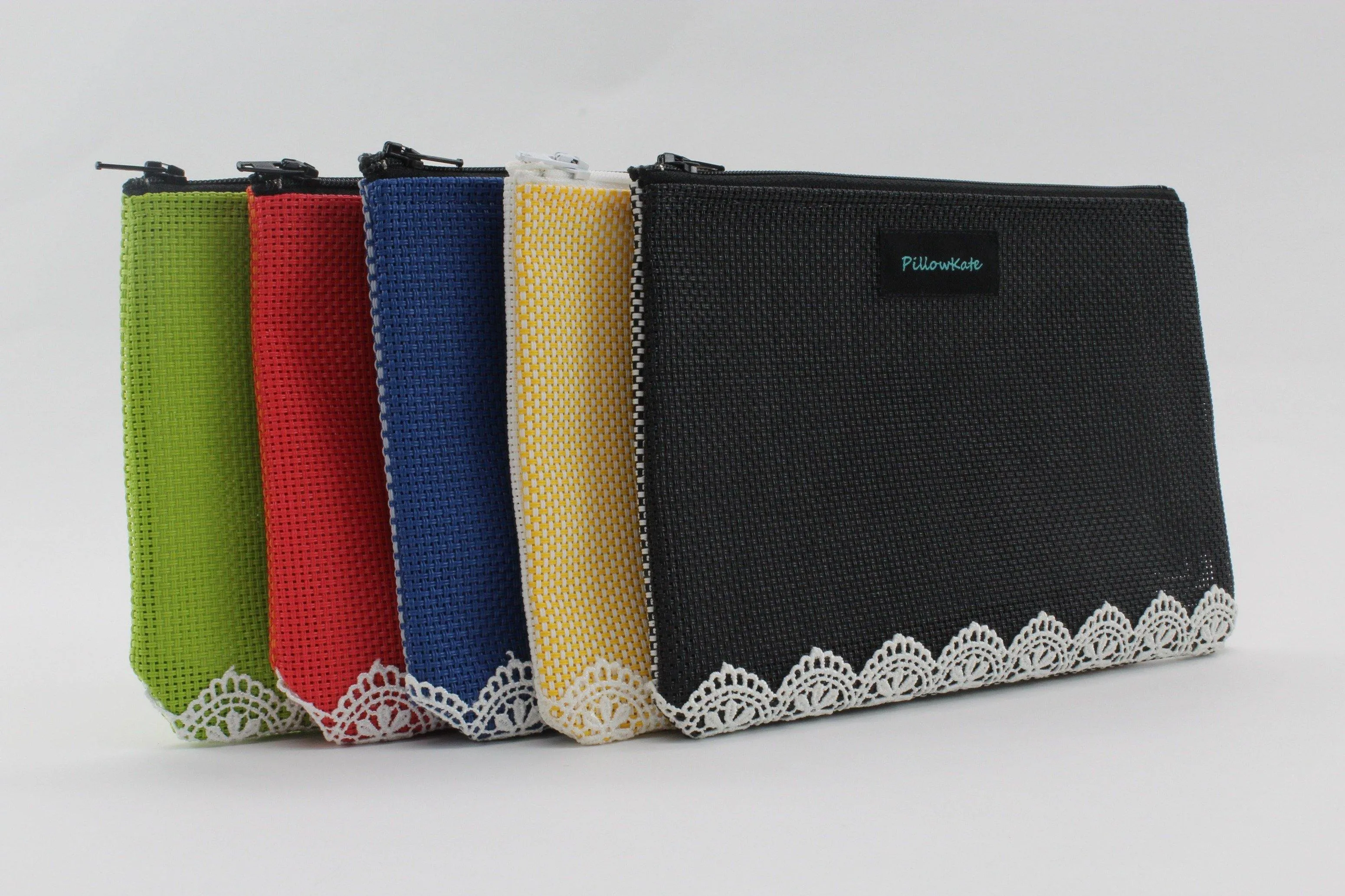 Sicily Lace Trim Pouch