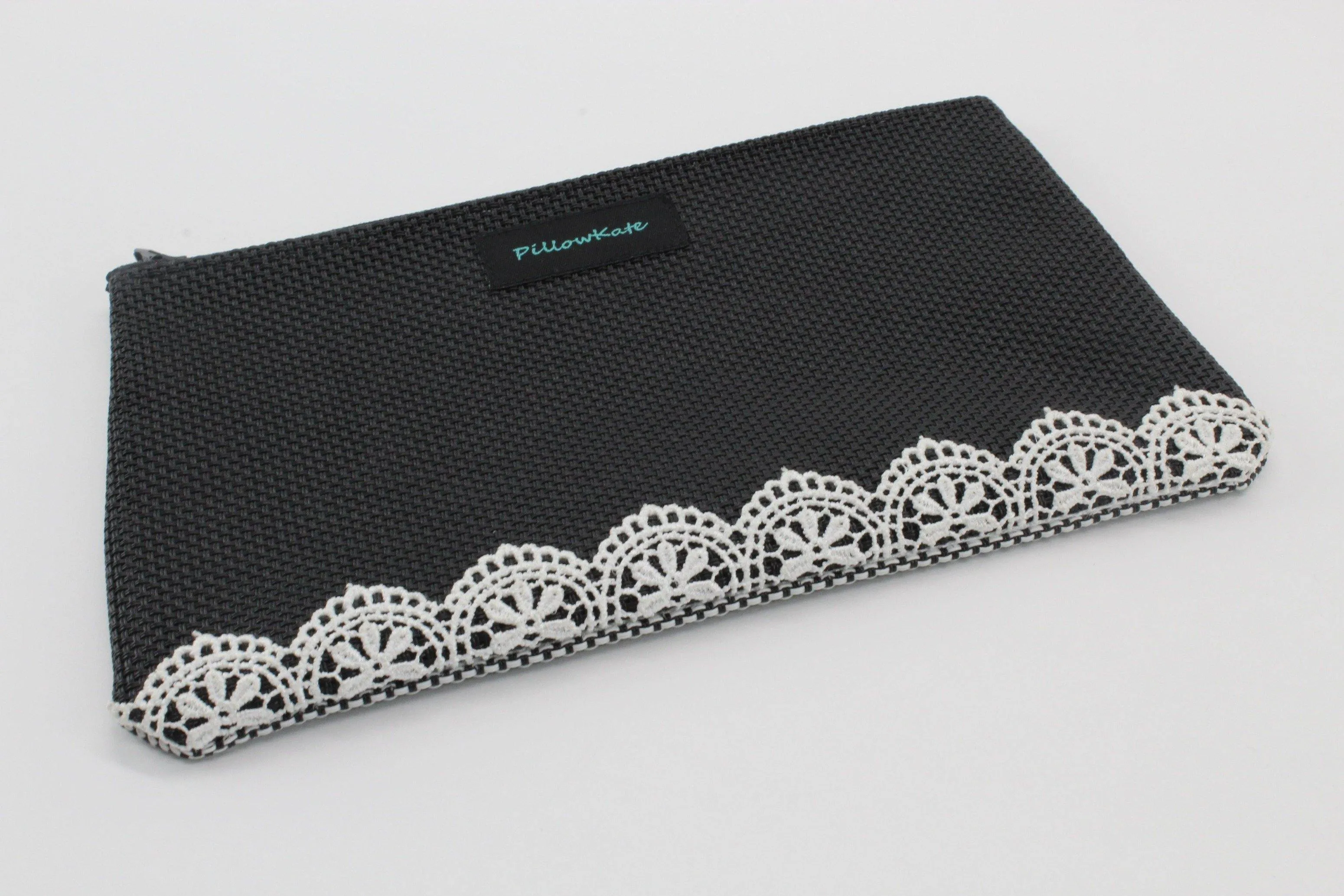 Sicily Lace Trim Pouch