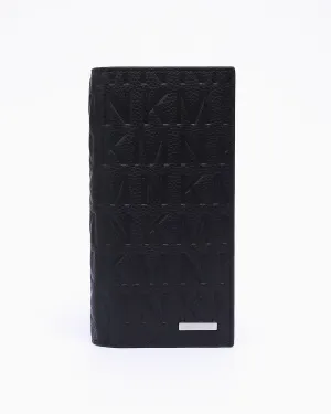 SIGNATURE LEATHER COAT WALLET