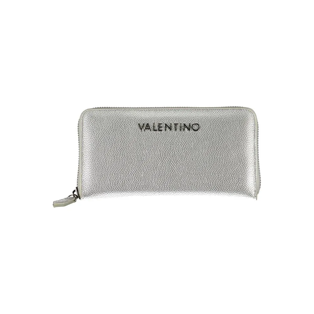 Silver Polyethylene Wallet