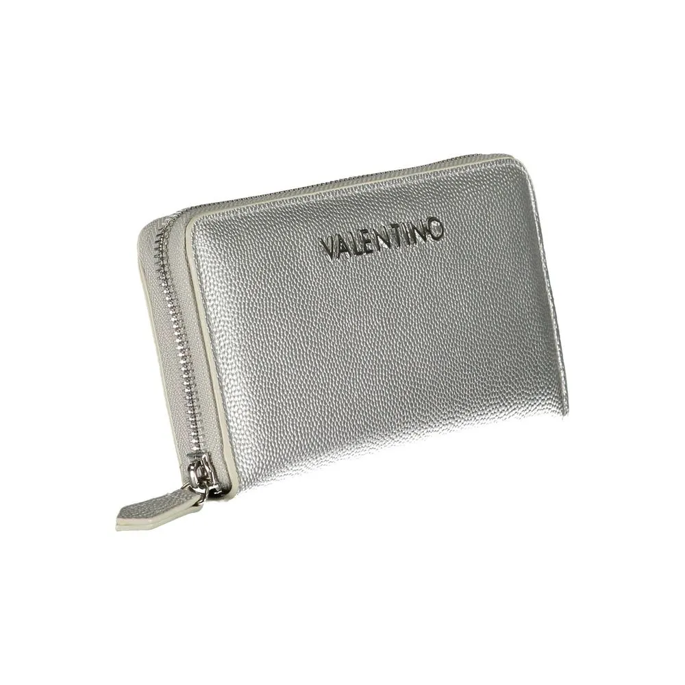Silver Polyethylene Wallet