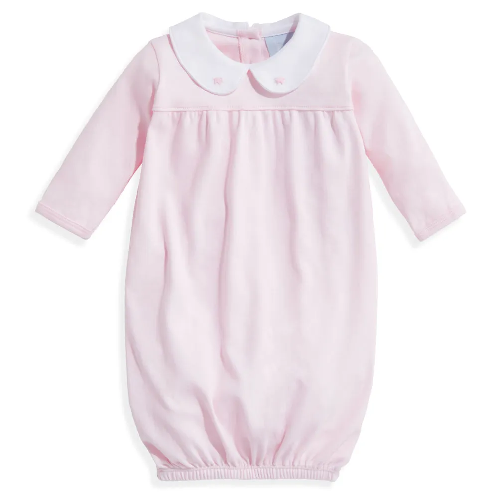 Simmons Pima Baby Sac -- Pink w/ Pink Elephants