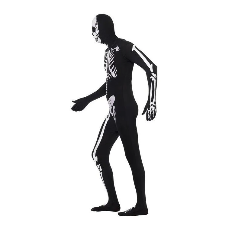 Skeleton Second Skin Costume, Adult