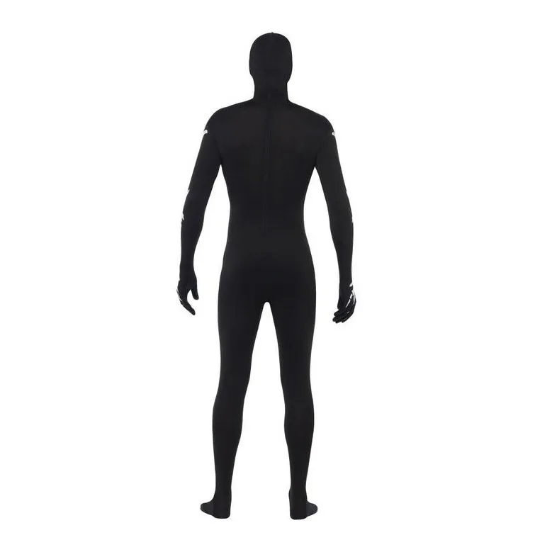 Skeleton Second Skin Costume, Adult