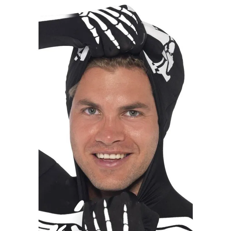 Skeleton Second Skin Costume, Adult