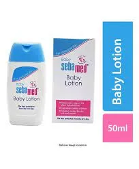 Skip to the beginning of the images gallery Sebamed Baby Body Lotion, PH 5.5, Camomile & Allantoin, Dermatalogically Tested, Sensitive Skin (50ml)