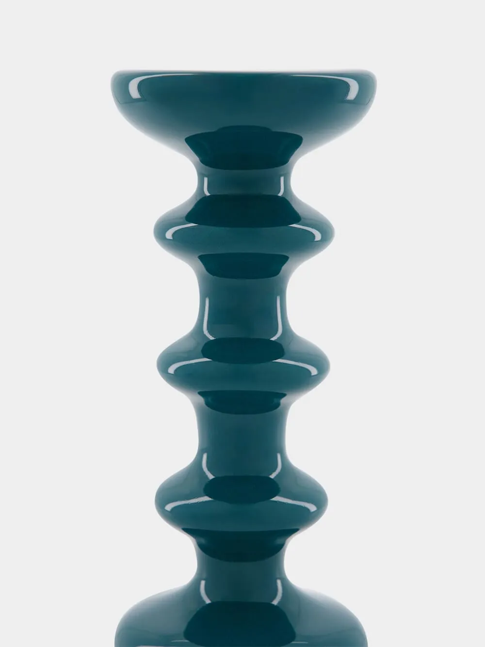 Small Blue Sarah Slavic Candleholder