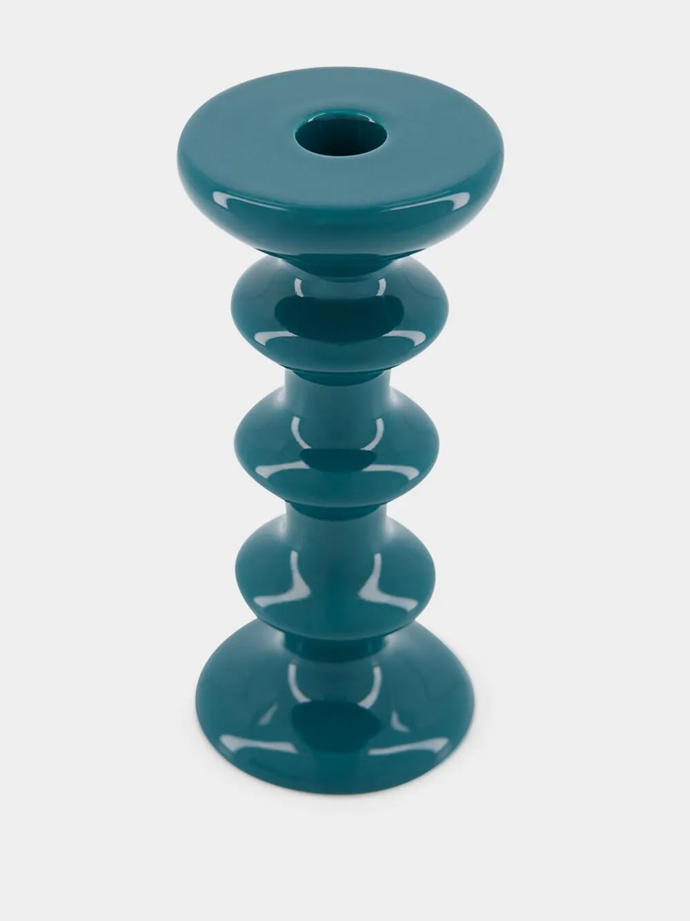 Small Blue Sarah Slavic Candleholder
