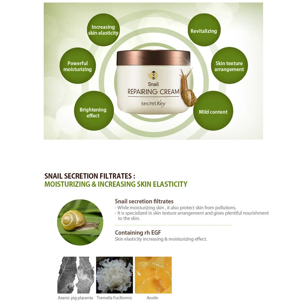 Snail Repairing Cream 50g