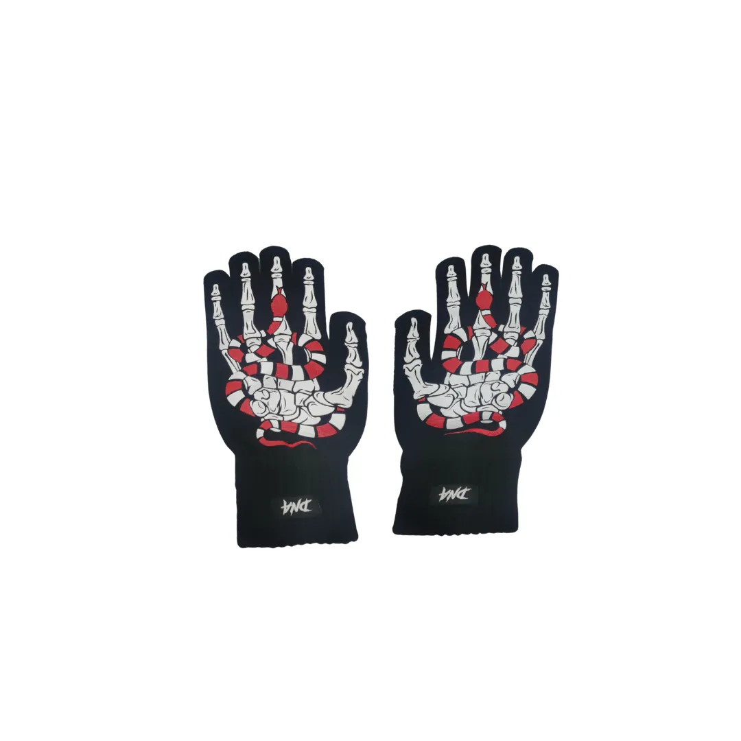 Snake Skeleton Gloves