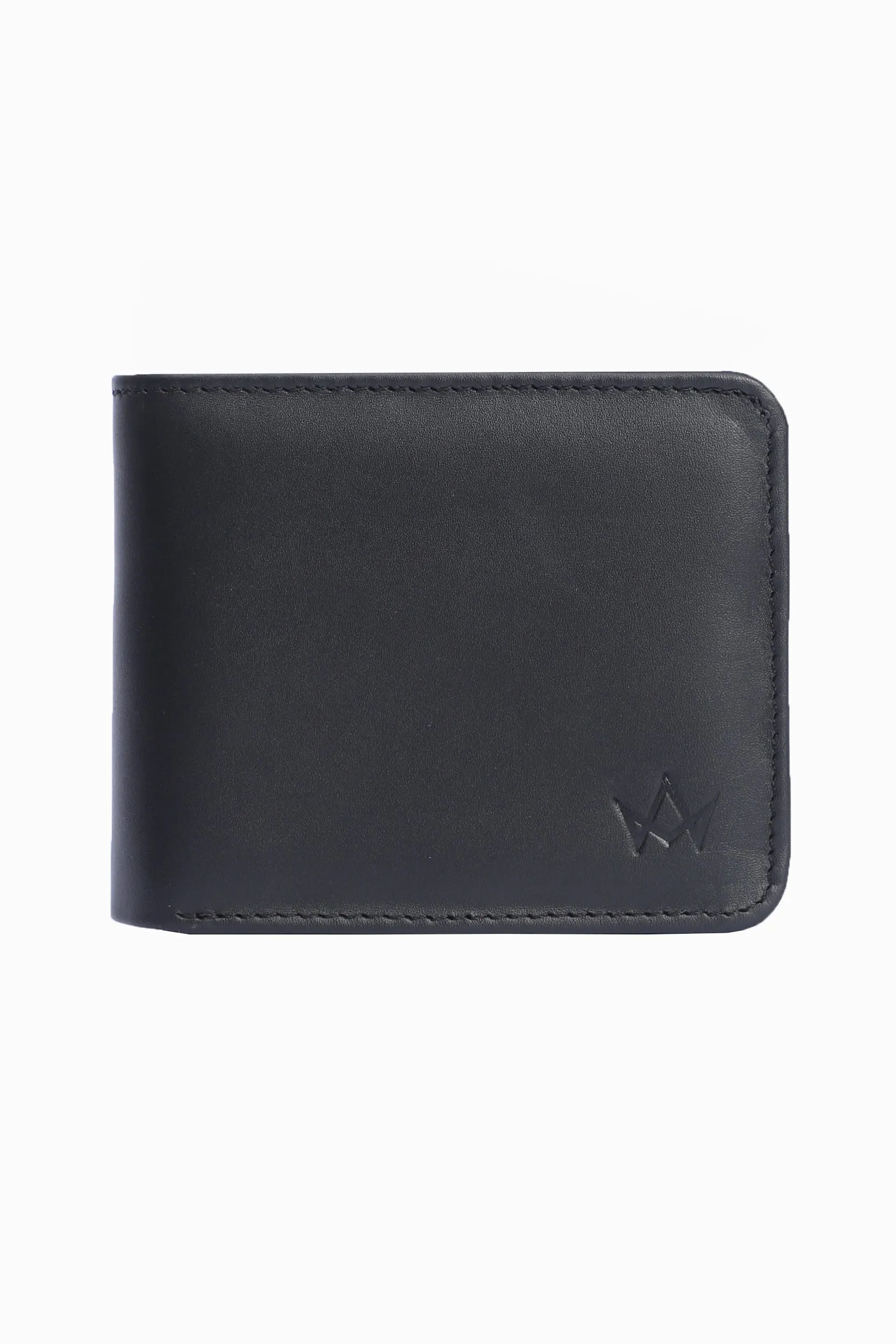 SOLID LEATHER BILLFOLD WALLET