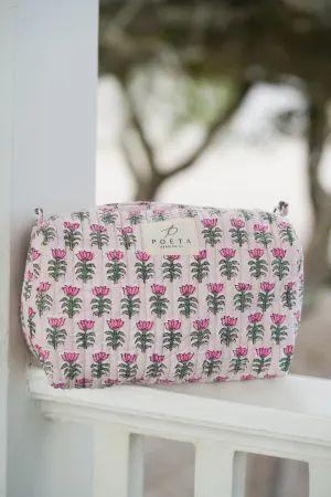 Southern Tulip Cosmetic Bag