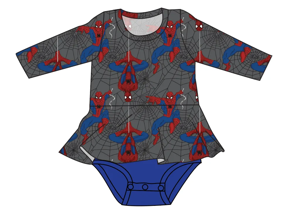 Spectacular Spidey Peplum Top