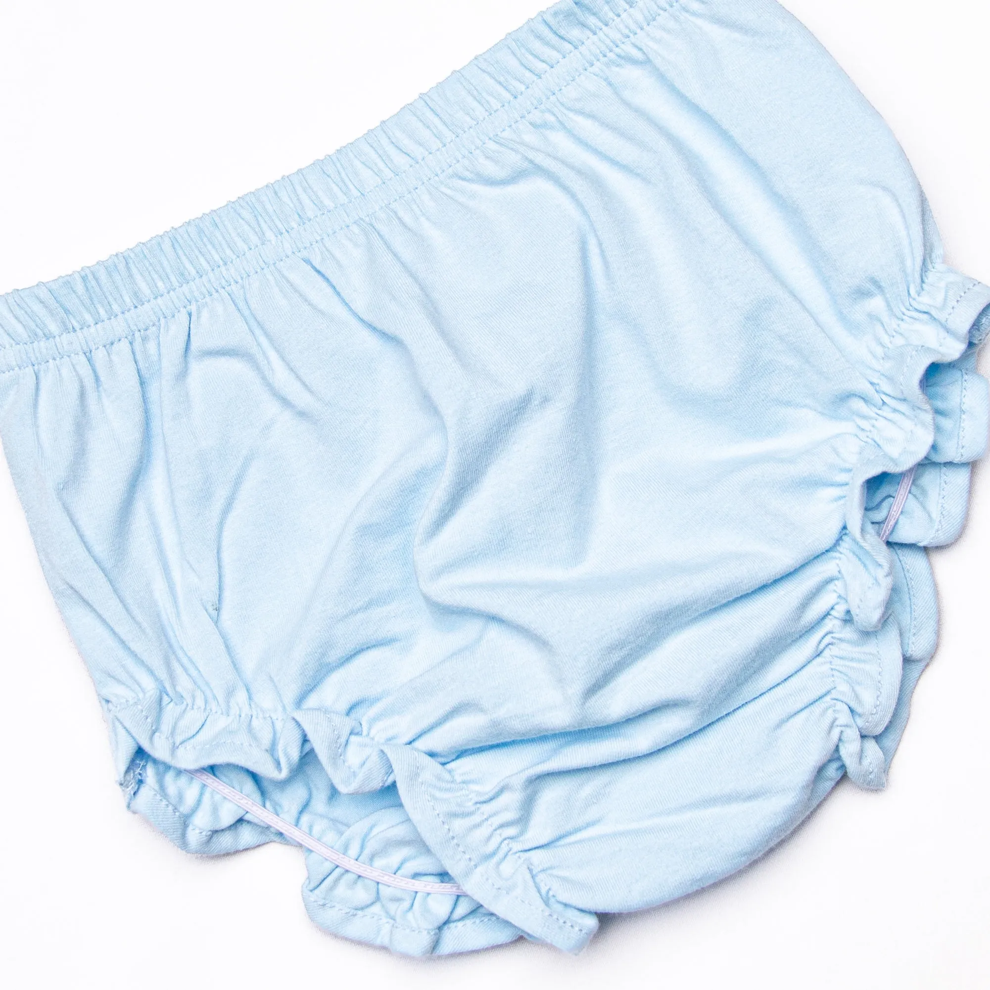 Spring Blooms Applique Diaper Set, Pink Stripe