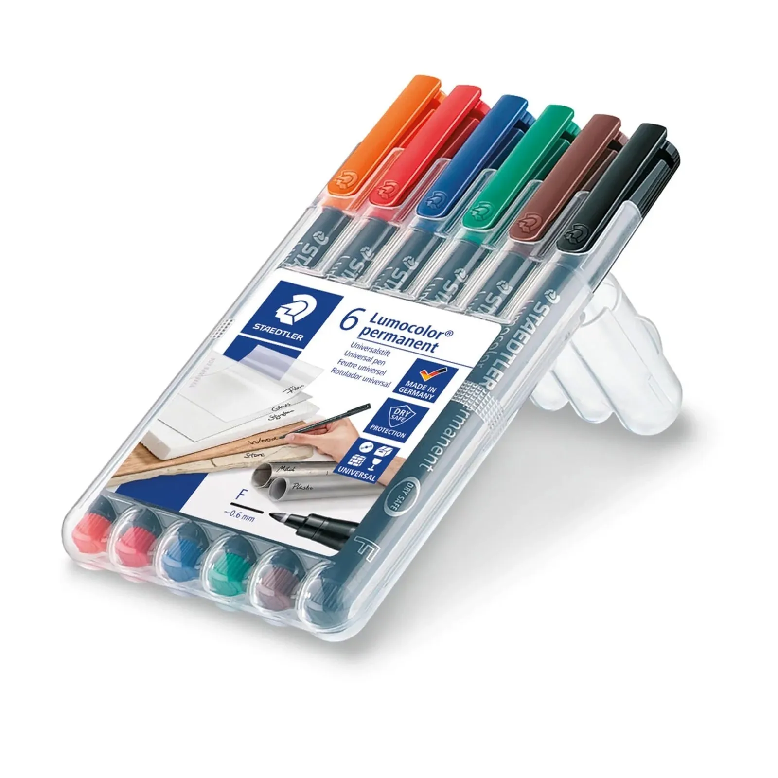 Staedtler Lumocolor 318 6 pack