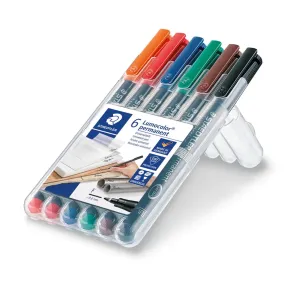 Staedtler Lumocolor 318 6 pack