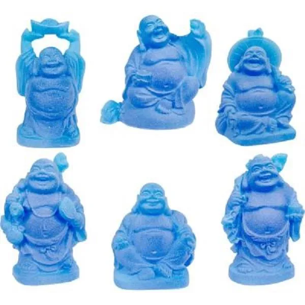 Statue Buddha Blue Glow In The Dark