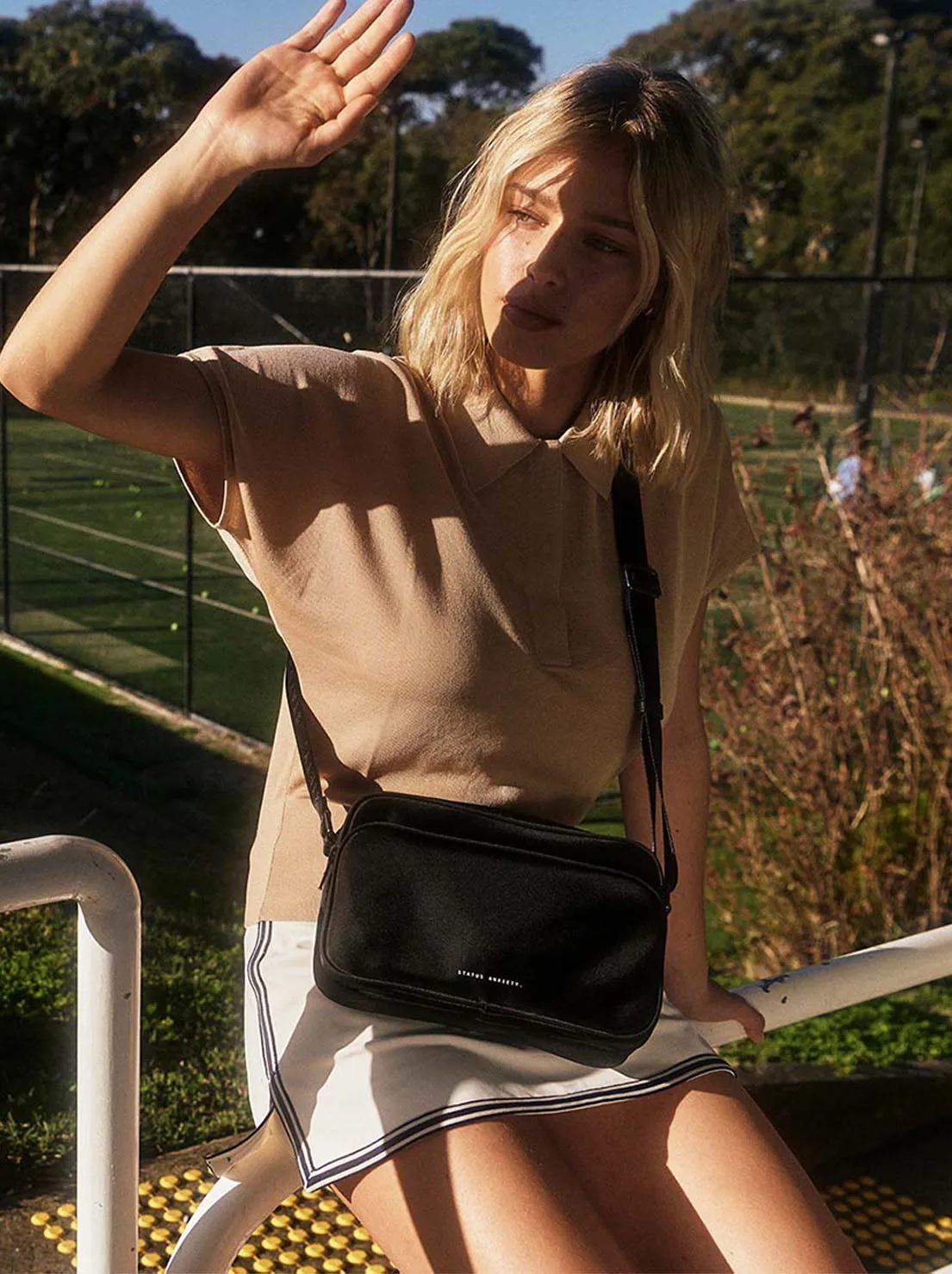 Status Anxiety - Rani Recycled Bag - Black
