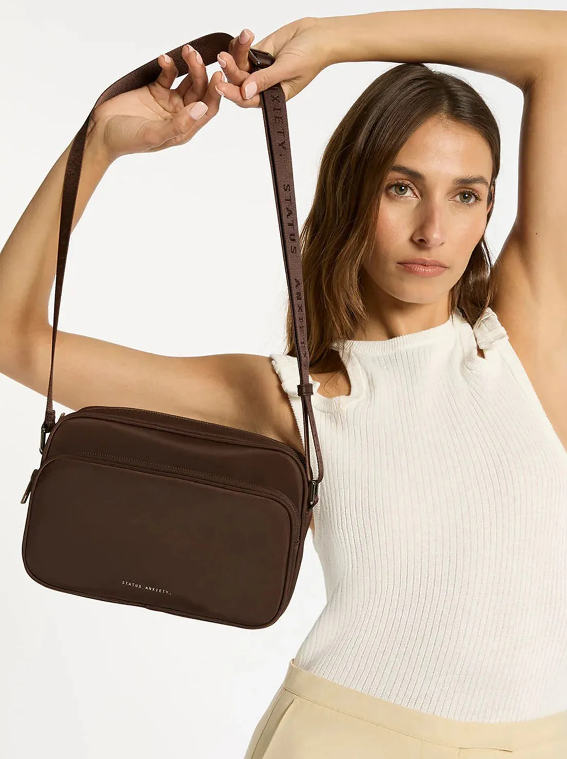 Status Anxiety - Rani Recycled Bag - Truffle