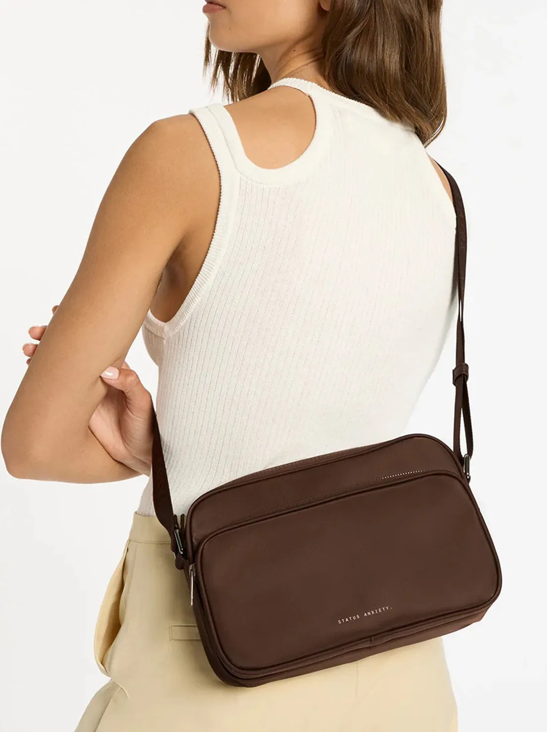 Status Anxiety - Rani Recycled Bag - Truffle