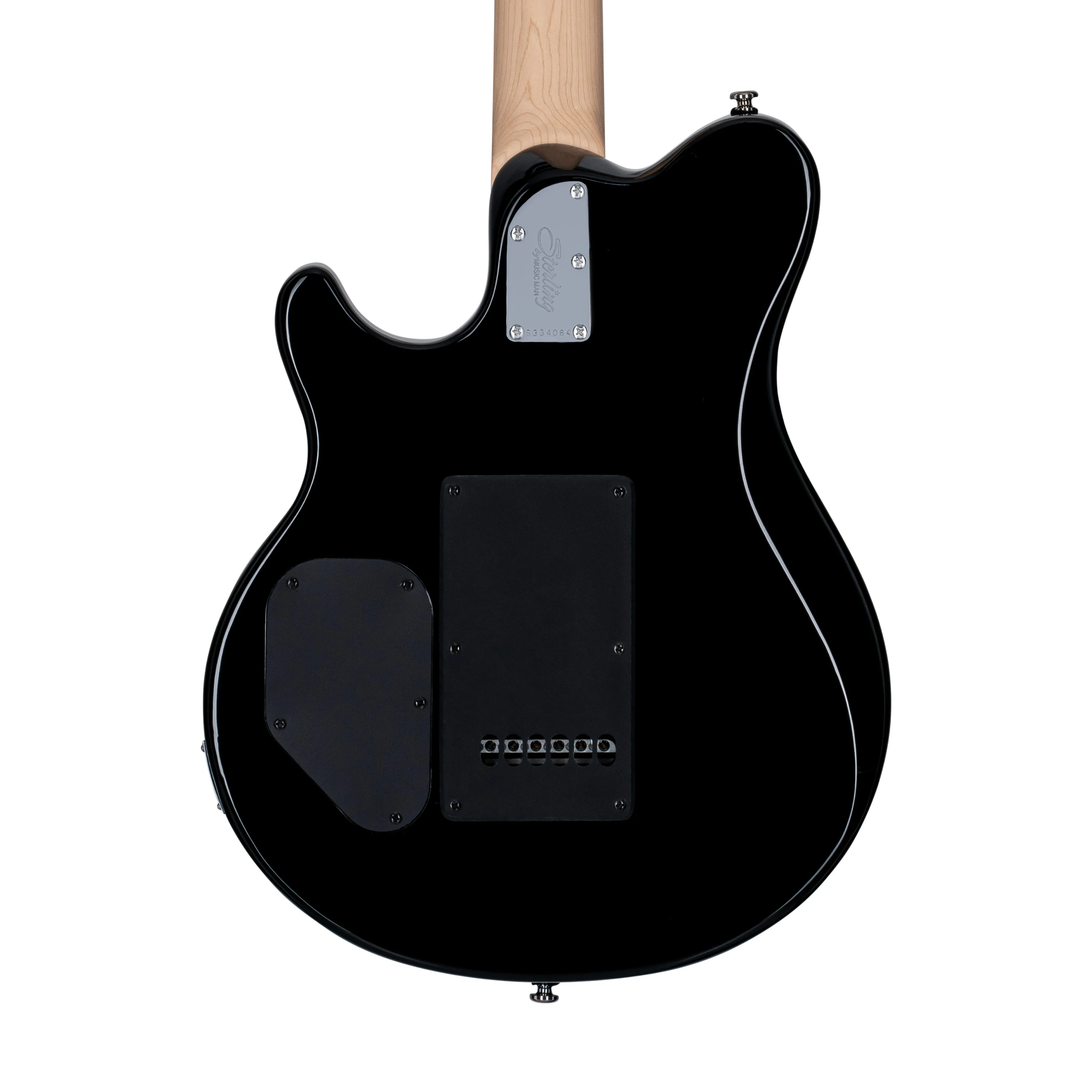 Sterling by Music Man AX3QM Axis Quilted Maple Electric Guitar, Spectrum Blue