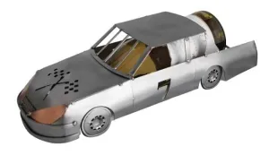 Stock Car Wine Bottle Holder