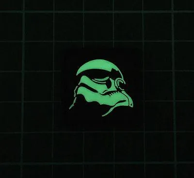 STORMTROOPER GITD 3D PVC CAT EYE MORALE PATCH