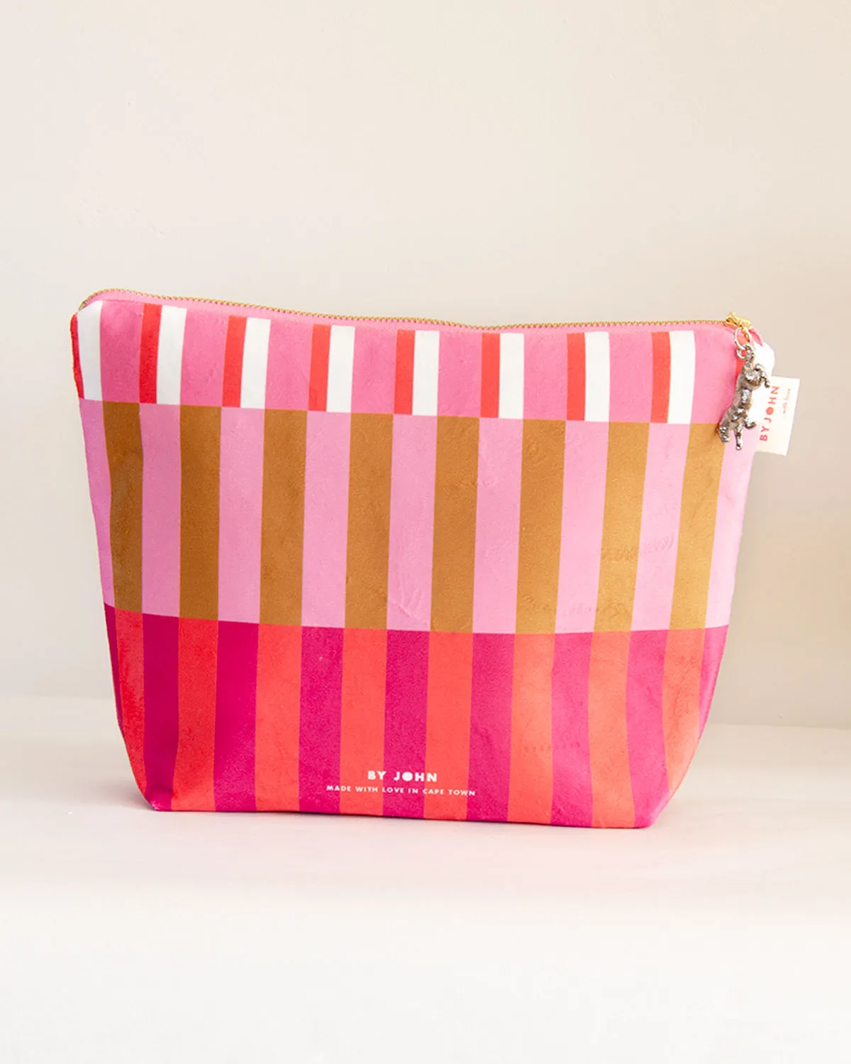 Stripy Cosmetic Bag (Large)