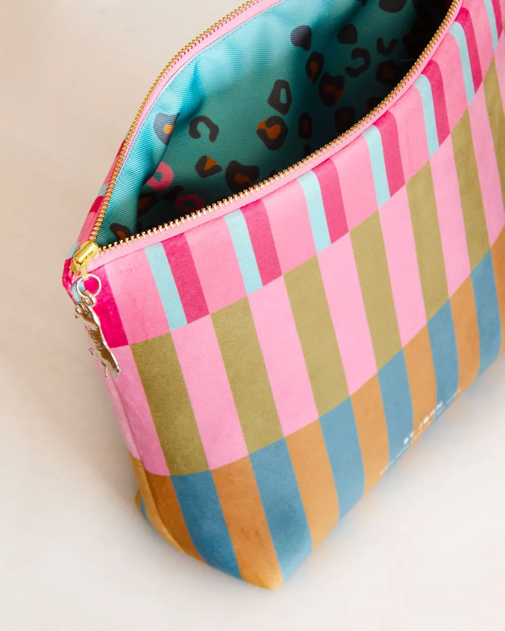 Stripy Cosmetic Bag (Large)