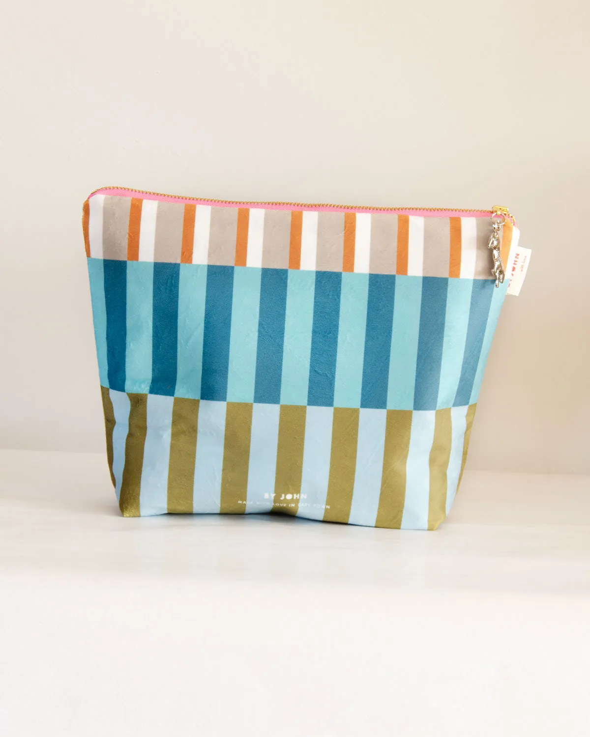 Stripy Cosmetic Bag (Large)