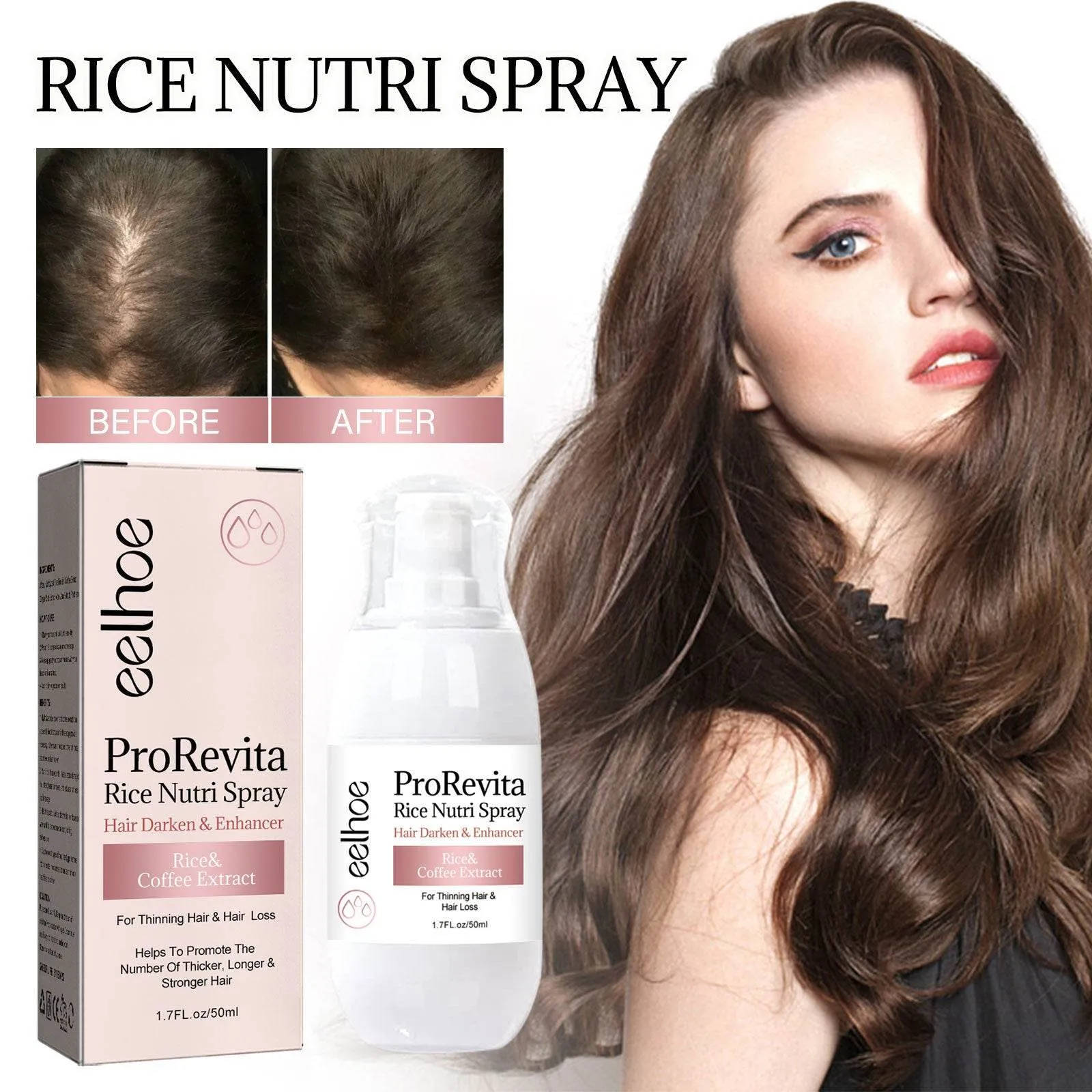 Strong Repair Rice Dense Hair Spray Hair Follicle Hair Root Anti-drop