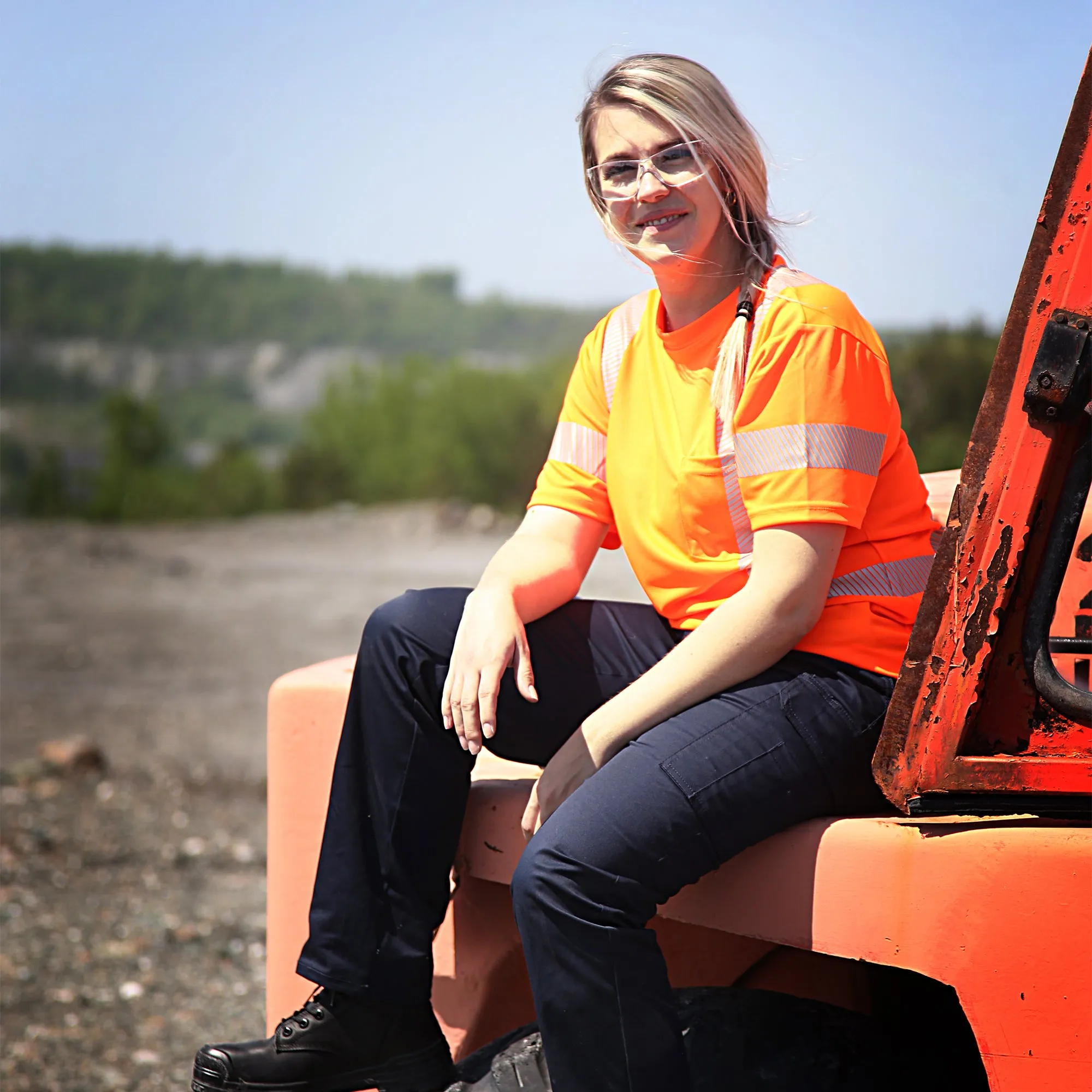 STX2SS - Chandail Haute Visibilité manche courte||STX2SS - Hi-Visibility Shirt short sleeve