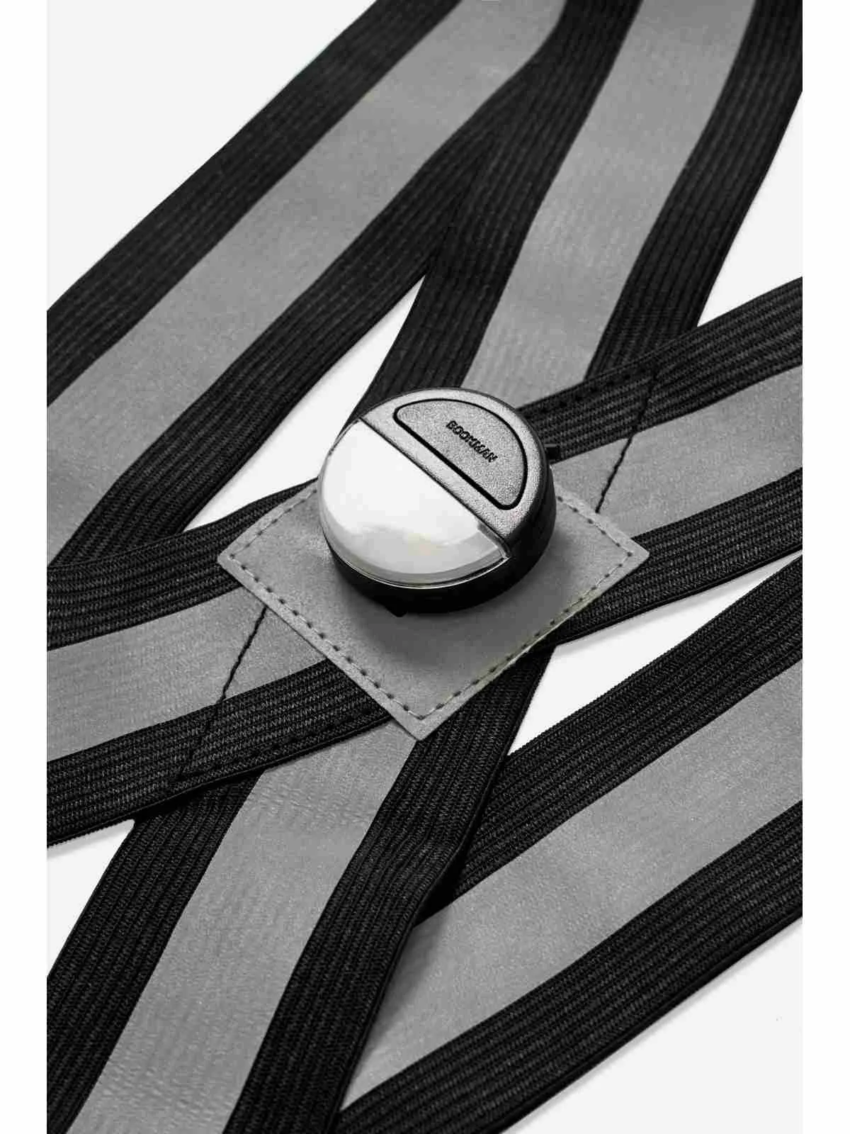 Szelki rowerowe BOOKMAN Reflective Cross Belt czarny