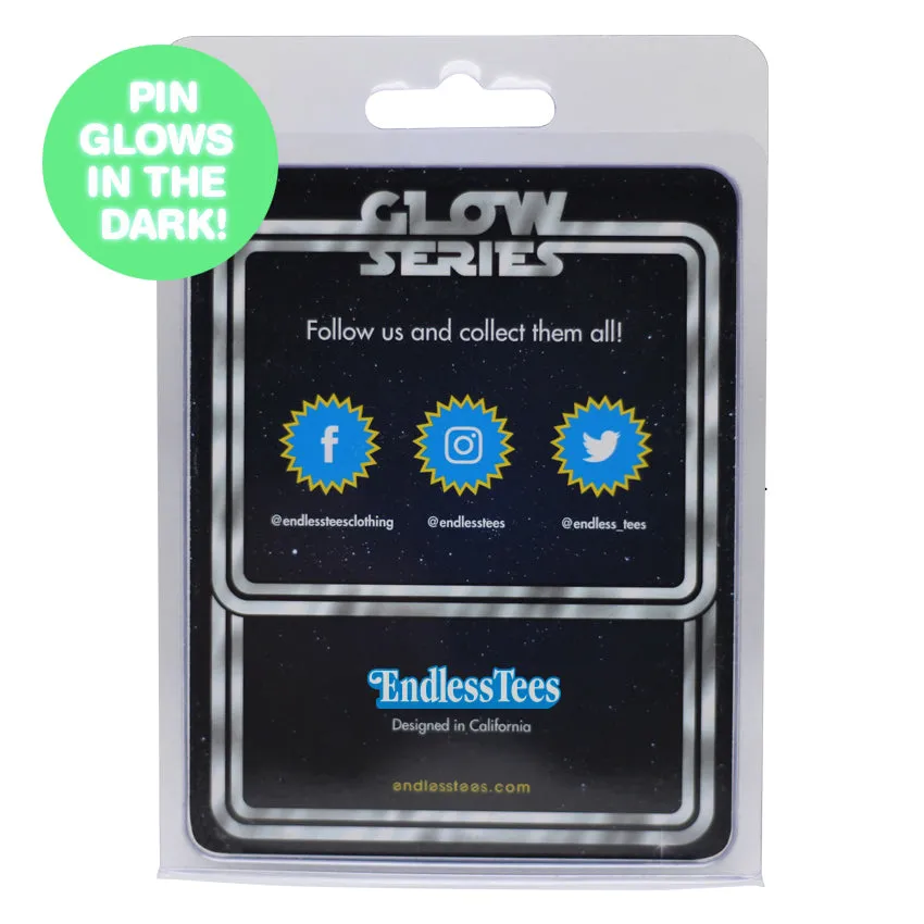 Tano & Crossbones GLOW SERIES Enamel Pin