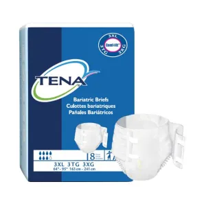 TENA Bariatric Briefs, 2XL (4pk/case)