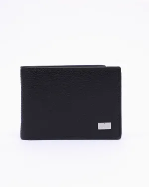 TEXTURED BILLFOLD LEATHER WALLET