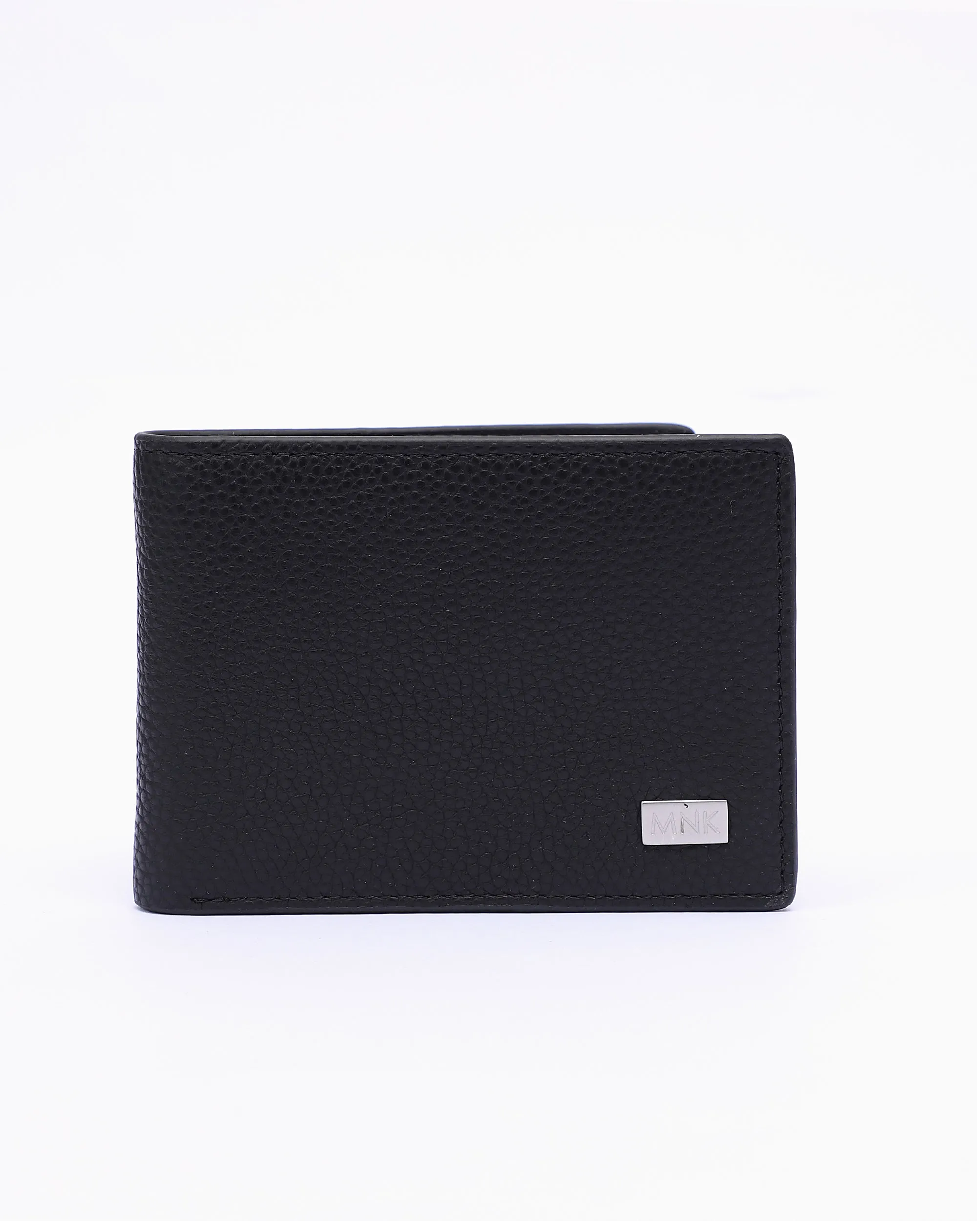 TEXTURED BILLFOLD LEATHER WALLET