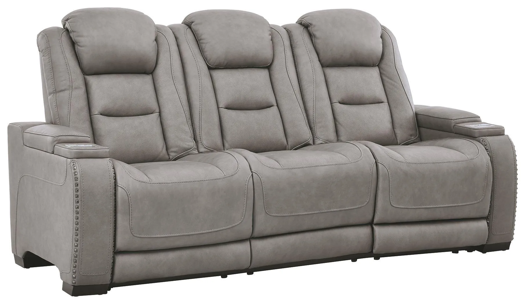 The Man-den - Pwr Rec Sofa With Adj Headrest