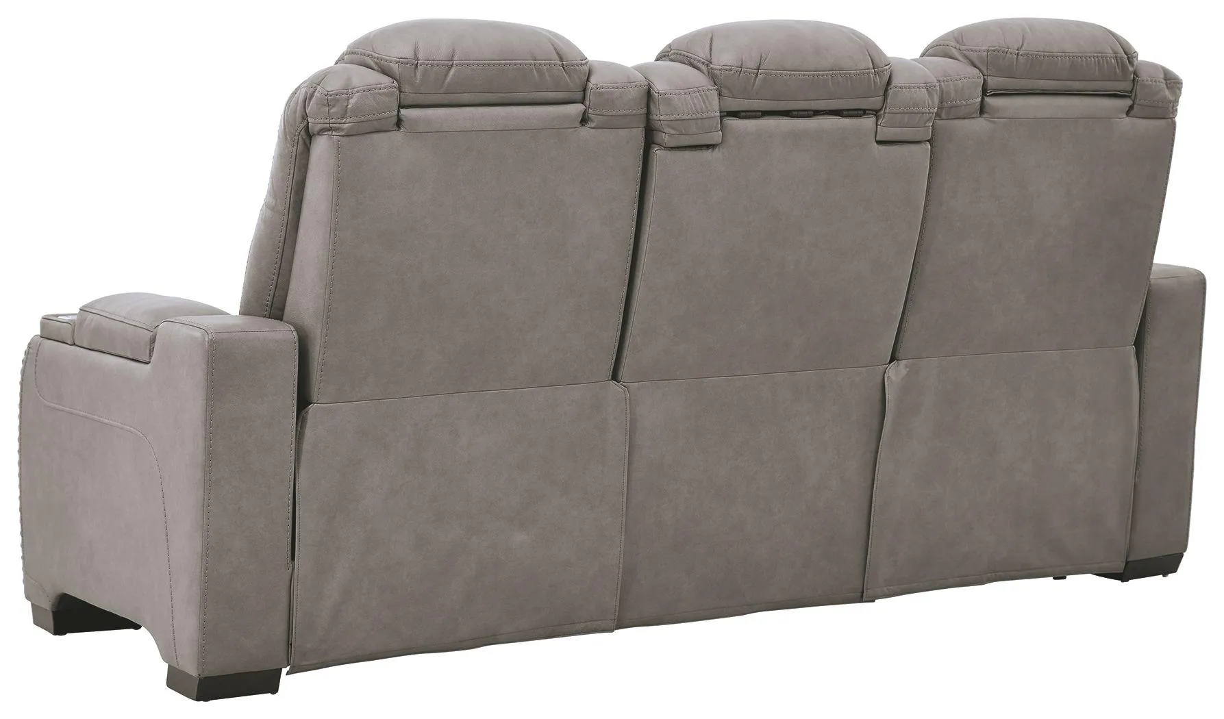 The Man-den - Pwr Rec Sofa With Adj Headrest