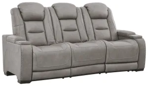 The Man-den - Pwr Rec Sofa With Adj Headrest
