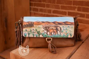 The Wild Spirit Painted Horse Purse