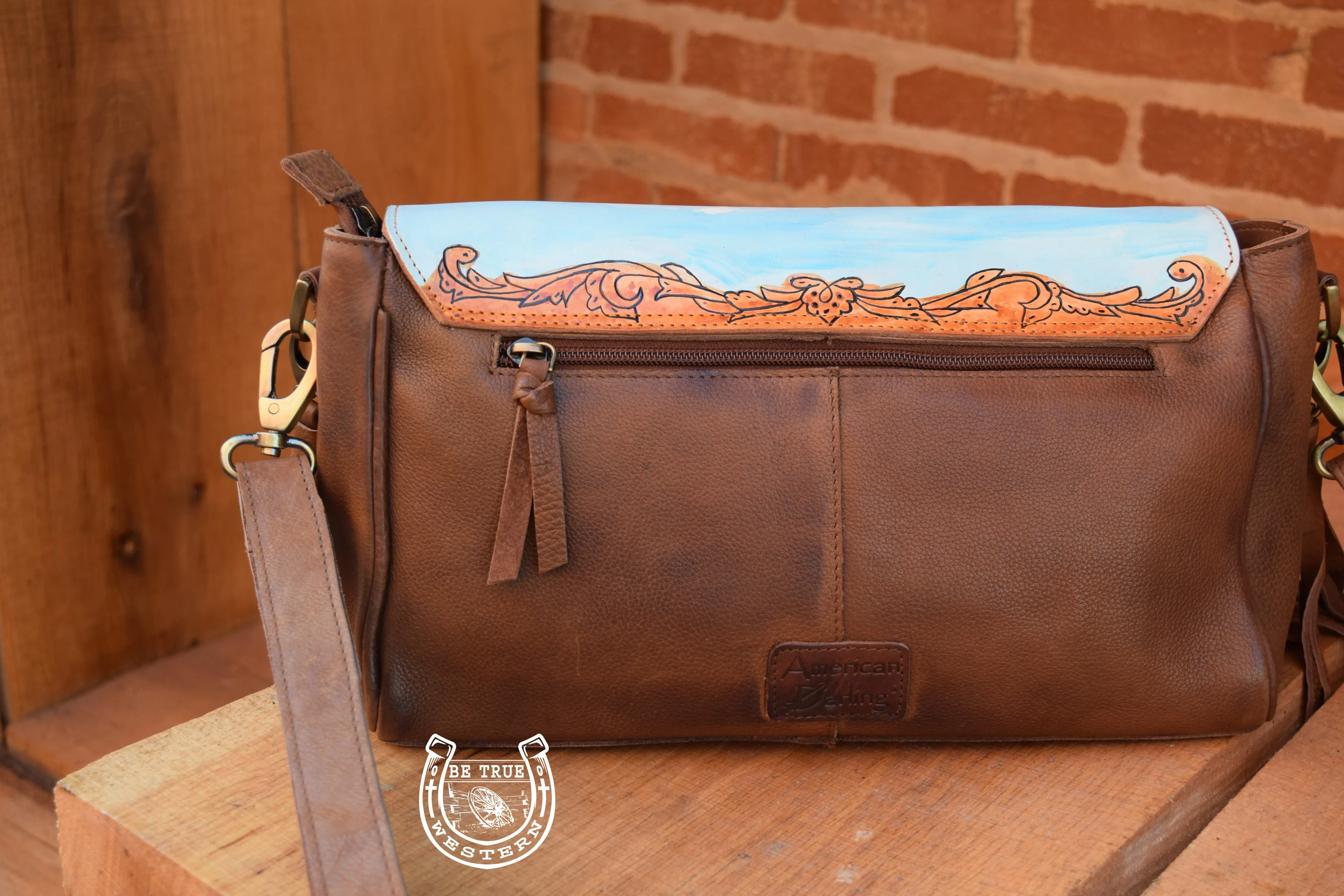 The Wild Spirit Painted Horse Purse