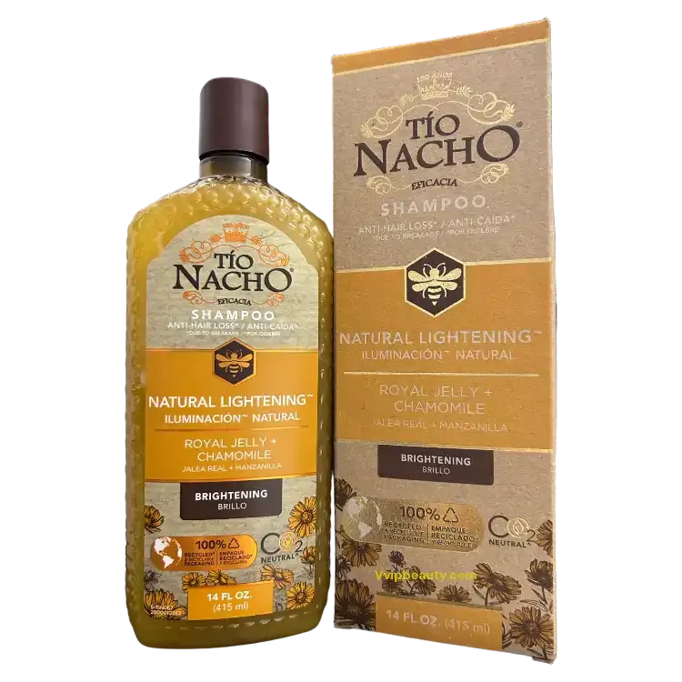 Tio Nacho Anti-Hair Loss Natural Lightening Shampoo 14 oz - Illuminate Your Hair