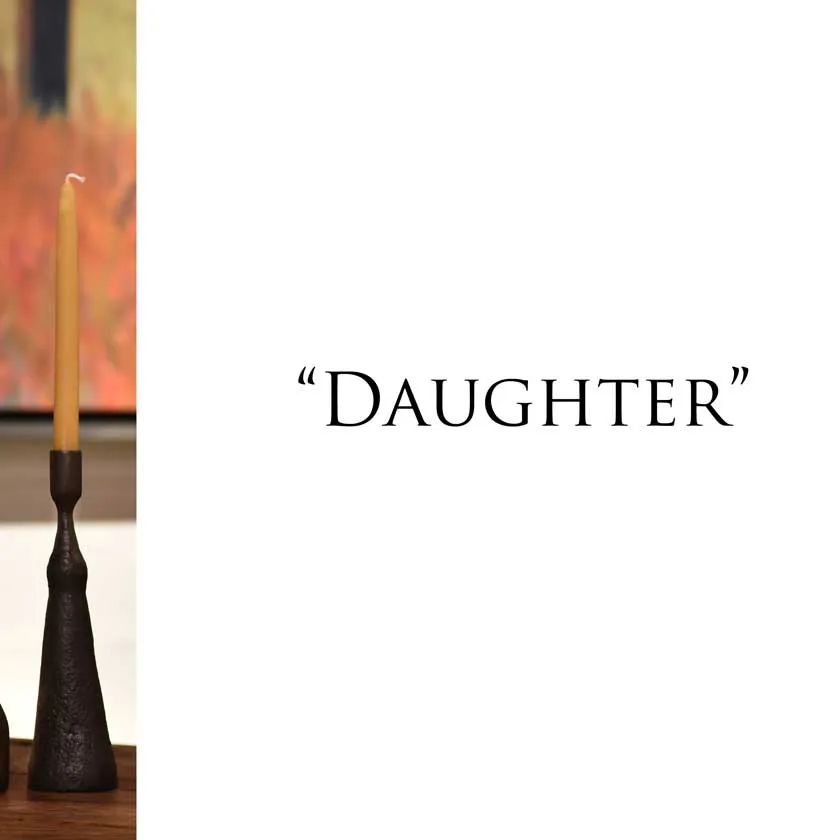 Tribe Family Iron Candle Holders