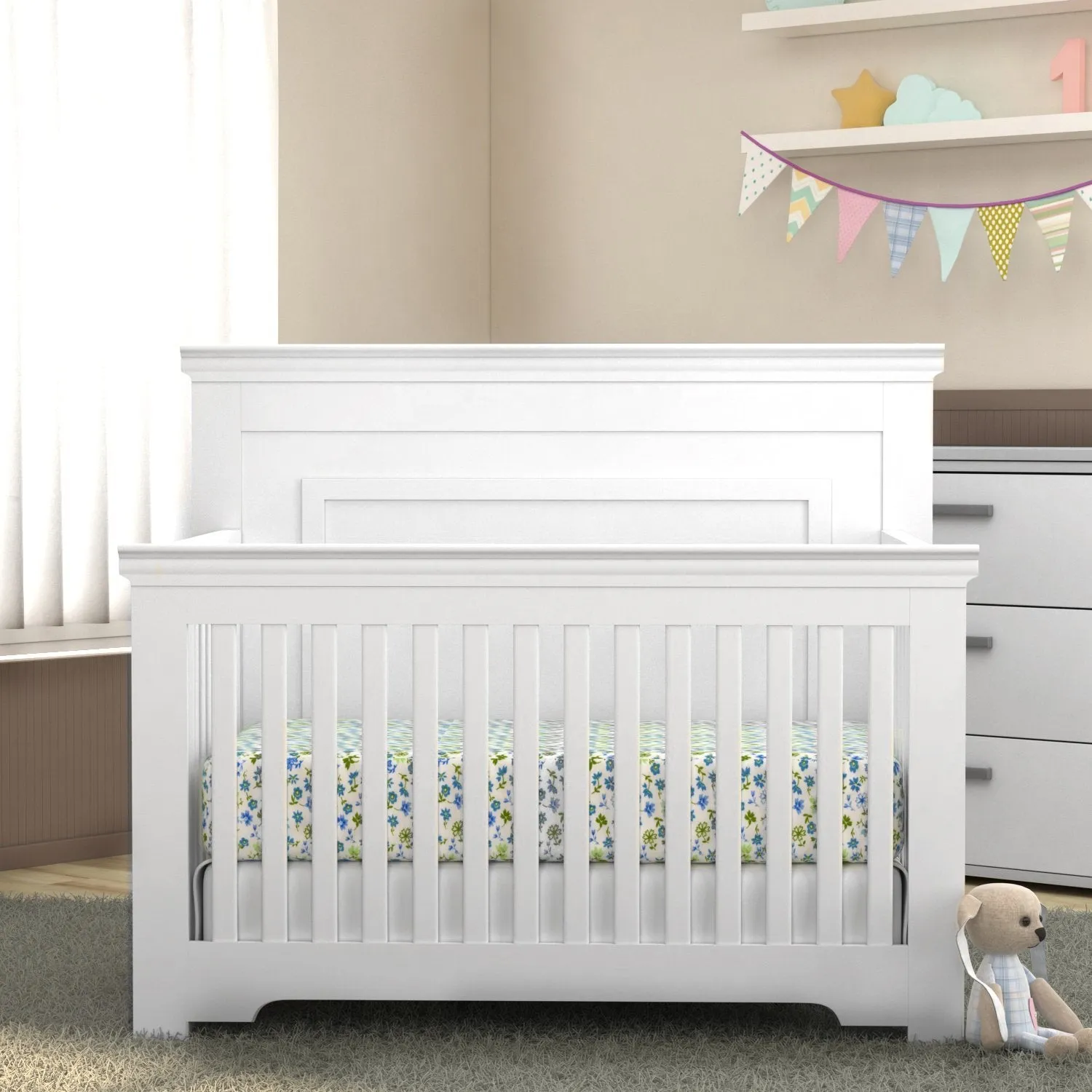 Trio collection karlstad light gray and white